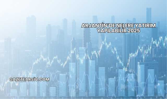 Arjantin’de Nelere Yatırım Yapılabilir 2025