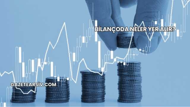 Bilançoda Neler Yer Alır?