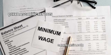 Çekya Asgari Ücret 2025