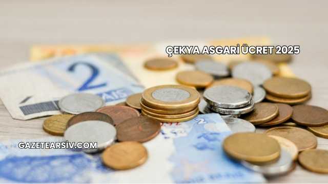Çekya Asgari Ücret 2025