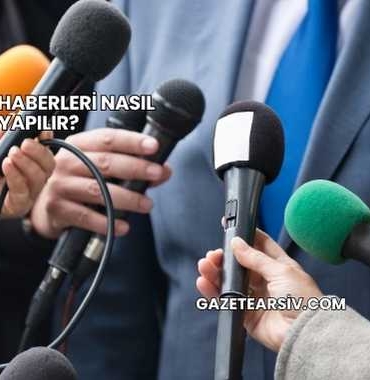 Futbol Haberleri Nasıl Yapılır?