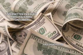 İnternetten En Kolay Para Kazanma Yöntemleri
