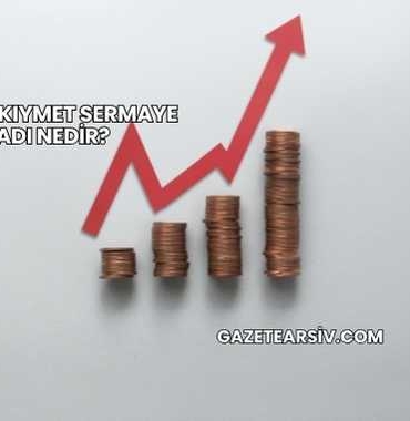 Menkul Kıymet Sermaye İradı Nedir?