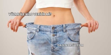 Yüzme ile Kilo Verilir mi?