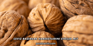 Ceviz Bağırsak Hareketlerini Etkiler mi?