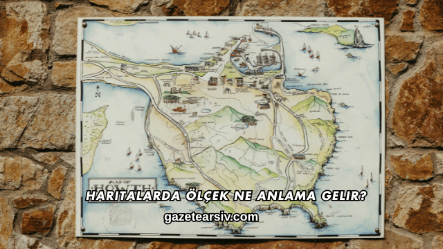 Haritalarda Ölçek Ne Anlama Gelir?